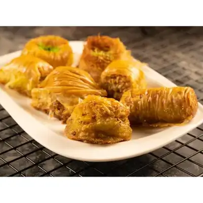 Walnuts Baklava Dish